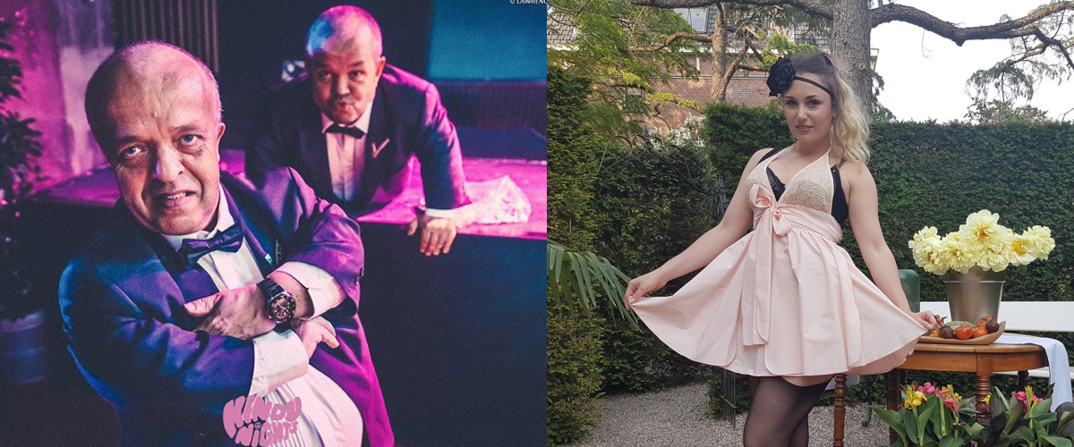 Acts een burlesque danseres